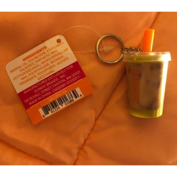 Dunkin Donuts Keychain Limp balm - Picture 2 of 3